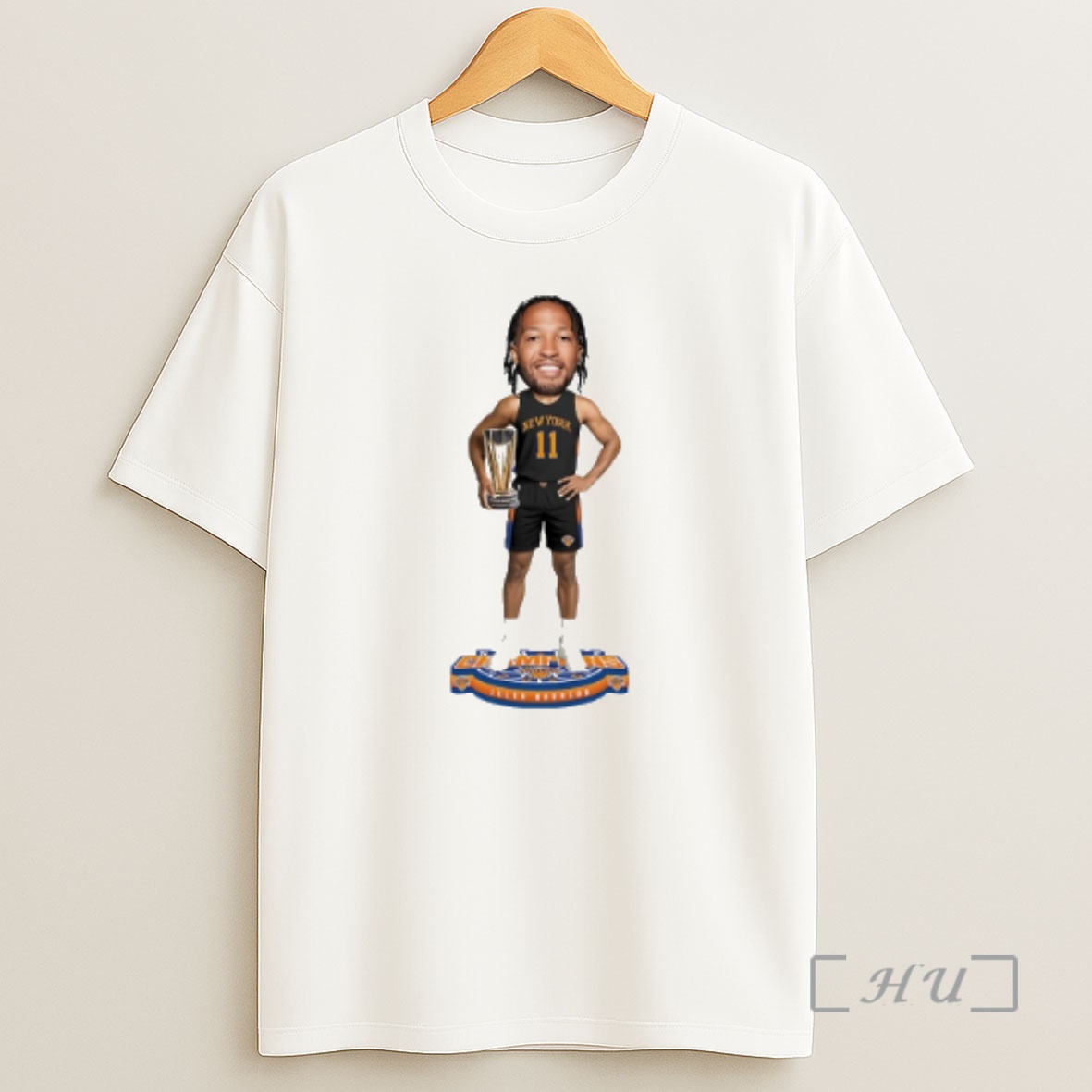 Officials Jalen Brunson New York Knicks Nba Cup Champions Caricature Shirt Sweatshirt Tee