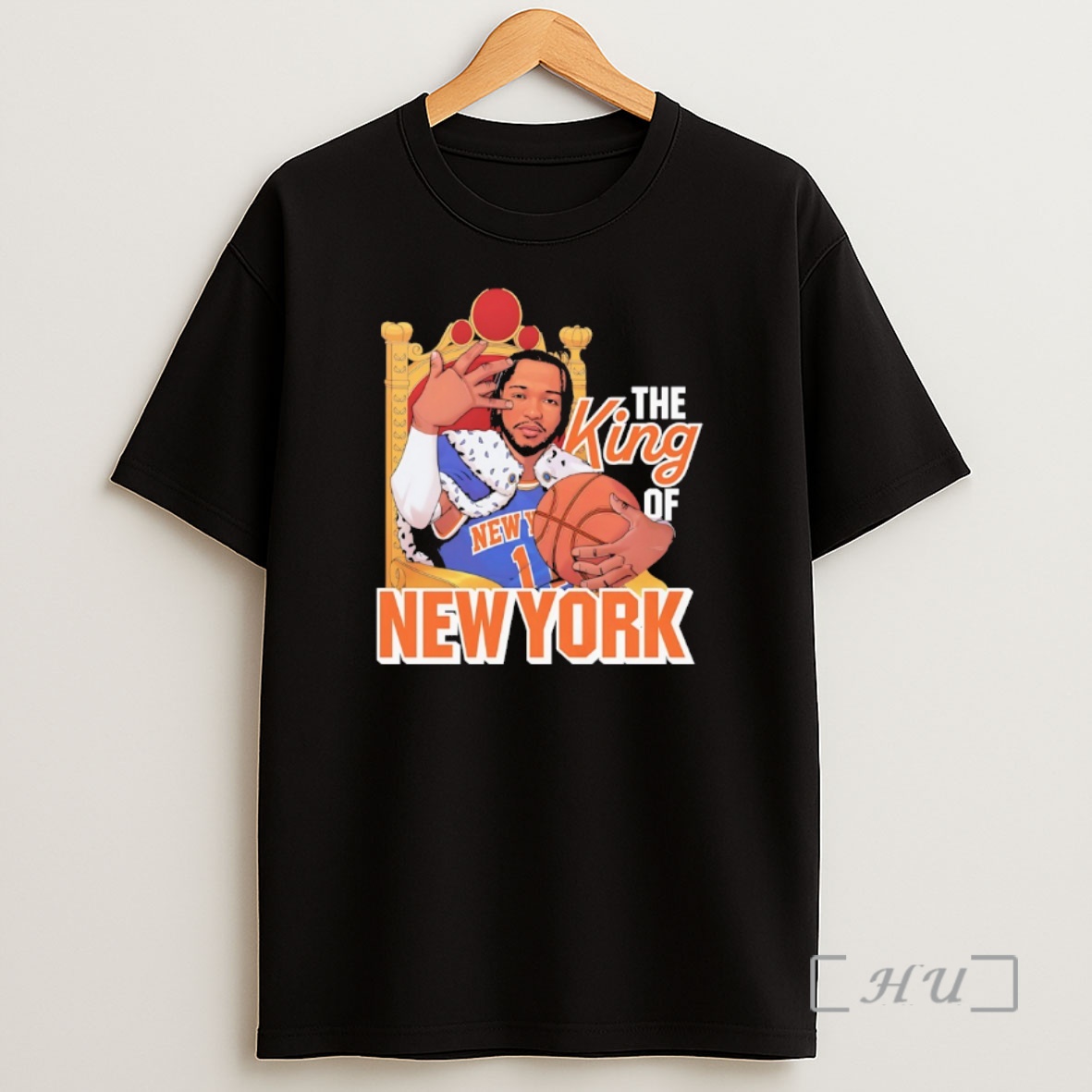 Officials Jalen Brunson The King Of New York Knicks Basketball Shirt Sweatshirt Tee
