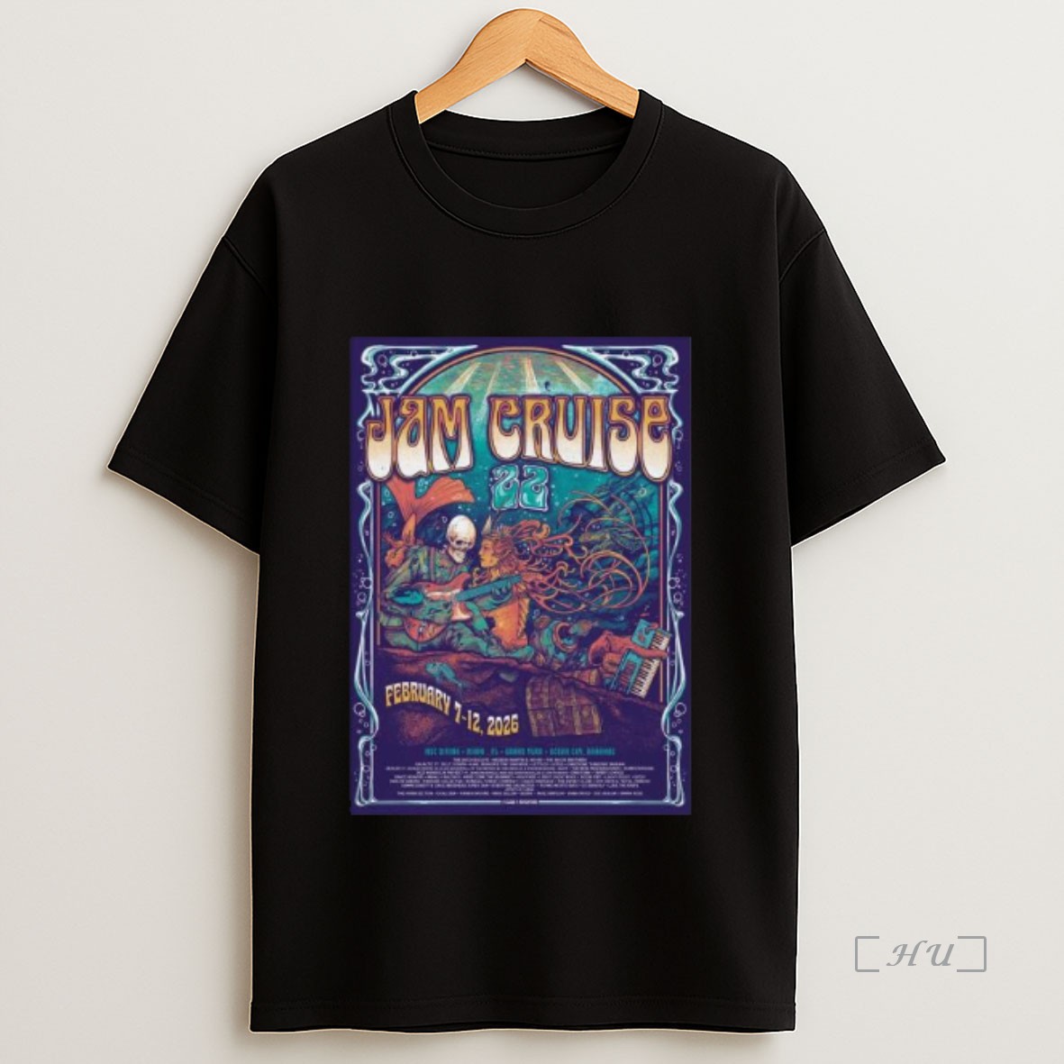 Officials Jam Cruise 22 At Msc Divina In Miami Fl On Feb 7 2026 Long Sleve Shirt Sweatshirt Tee