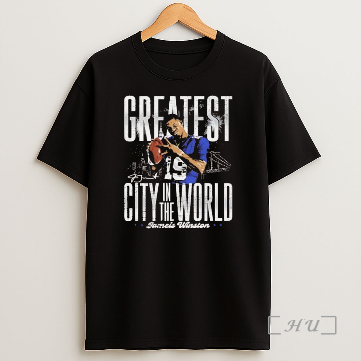 Officials Jameis Winston Greatest City In The World New York Giants Chriast Premium Shirt Sweatshirt Tee