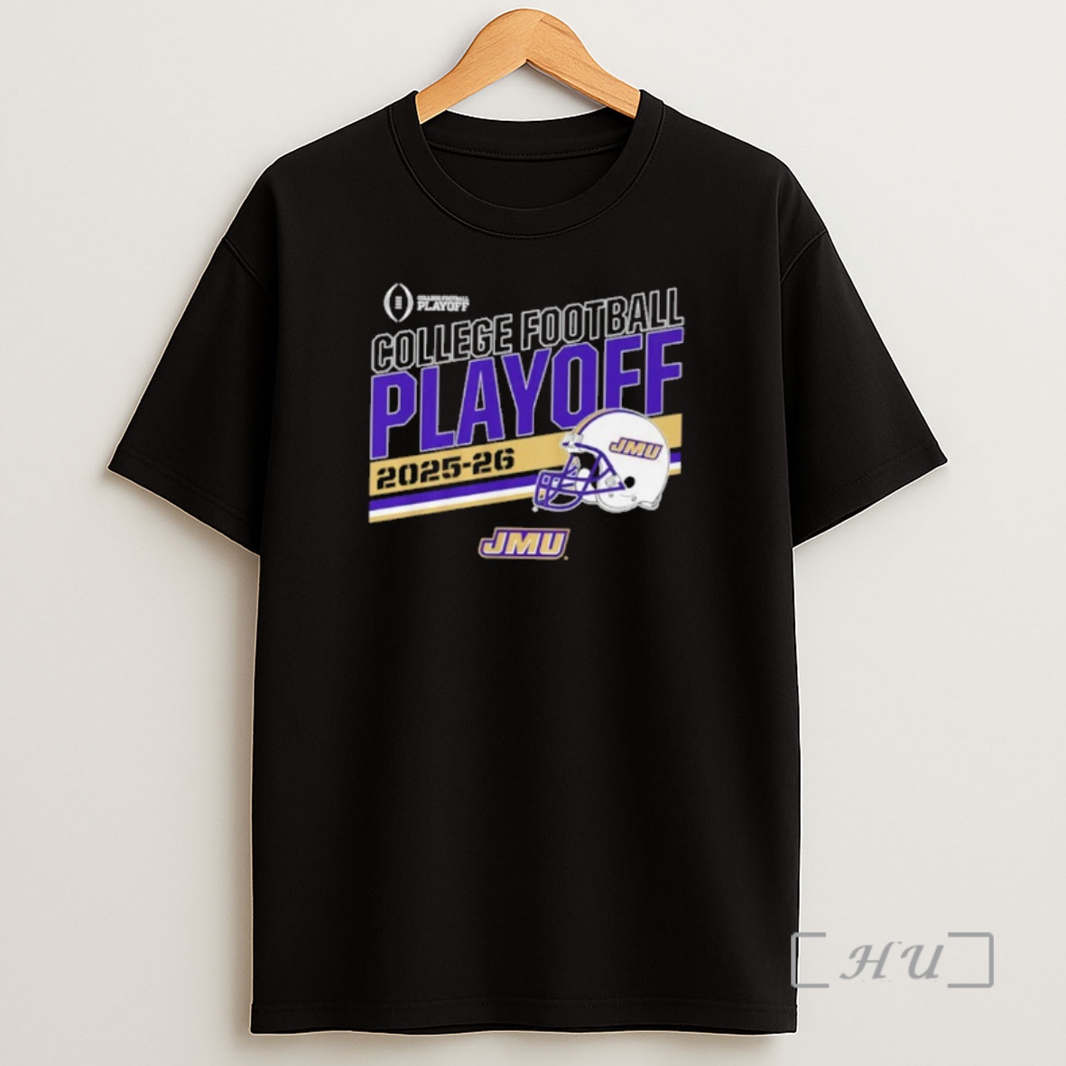 Officials James Madison Dukes 2025 Cfb Playoff Stripe Premium Shirt Sweatshirt Tee