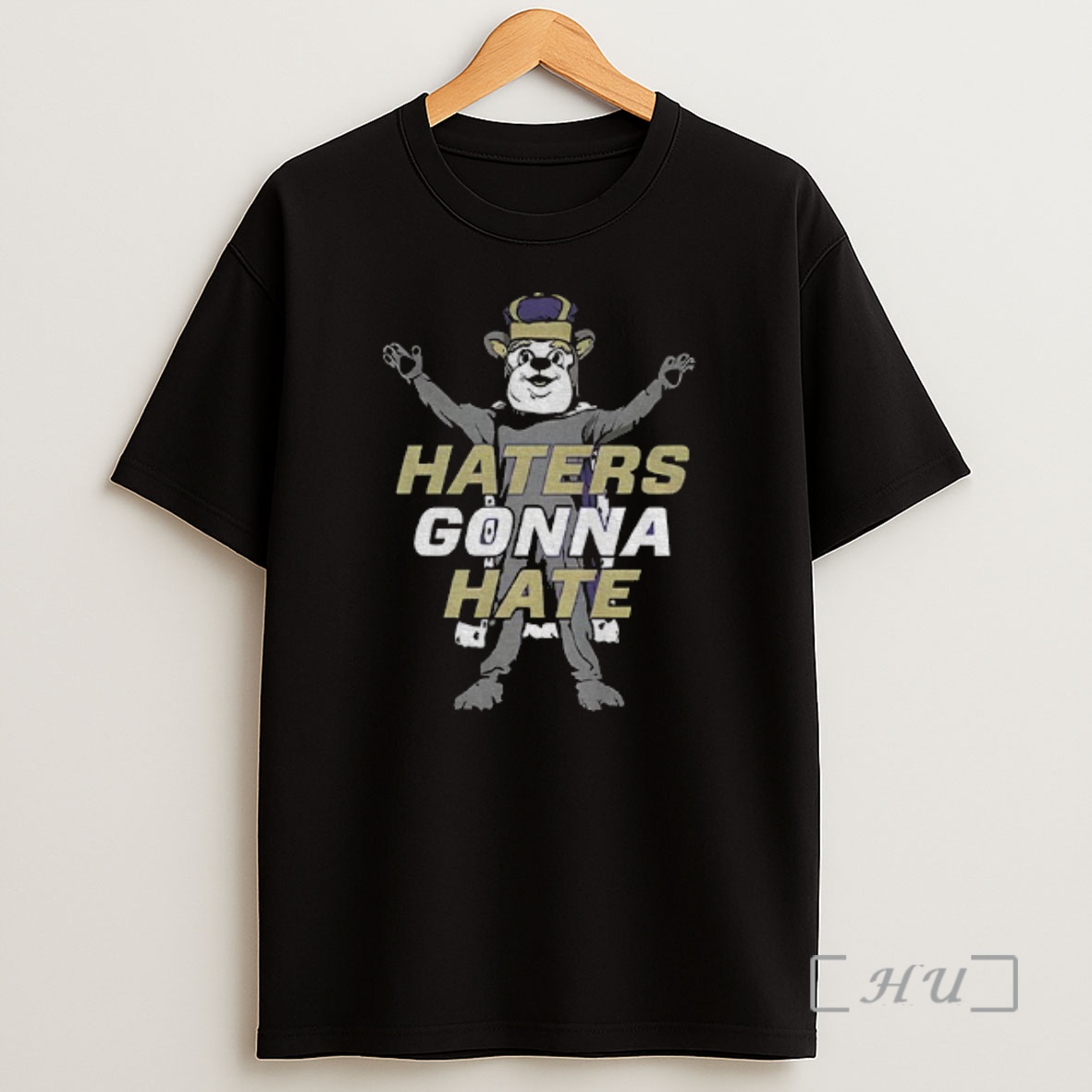 Officials James Madison Dukes Duke Dog Mascot Haters Gonna Hate Shirt Sweatshirt Tee