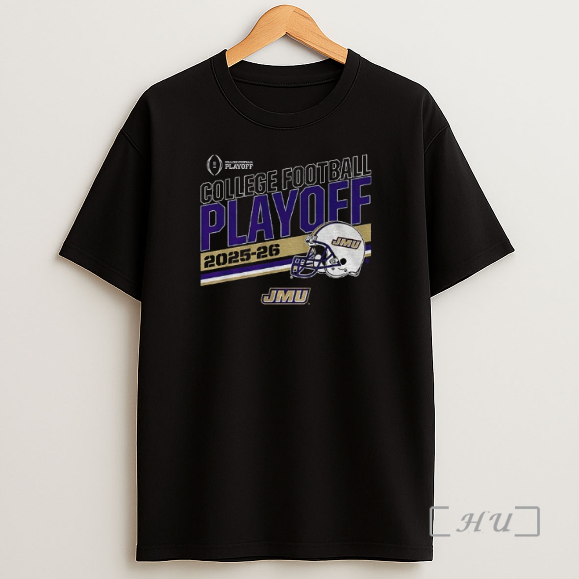 Officials James Madison Dukes Football 2025 Cfp Stripe College Football Playoff 2025 Premium Shirt Sweatshirt Tee