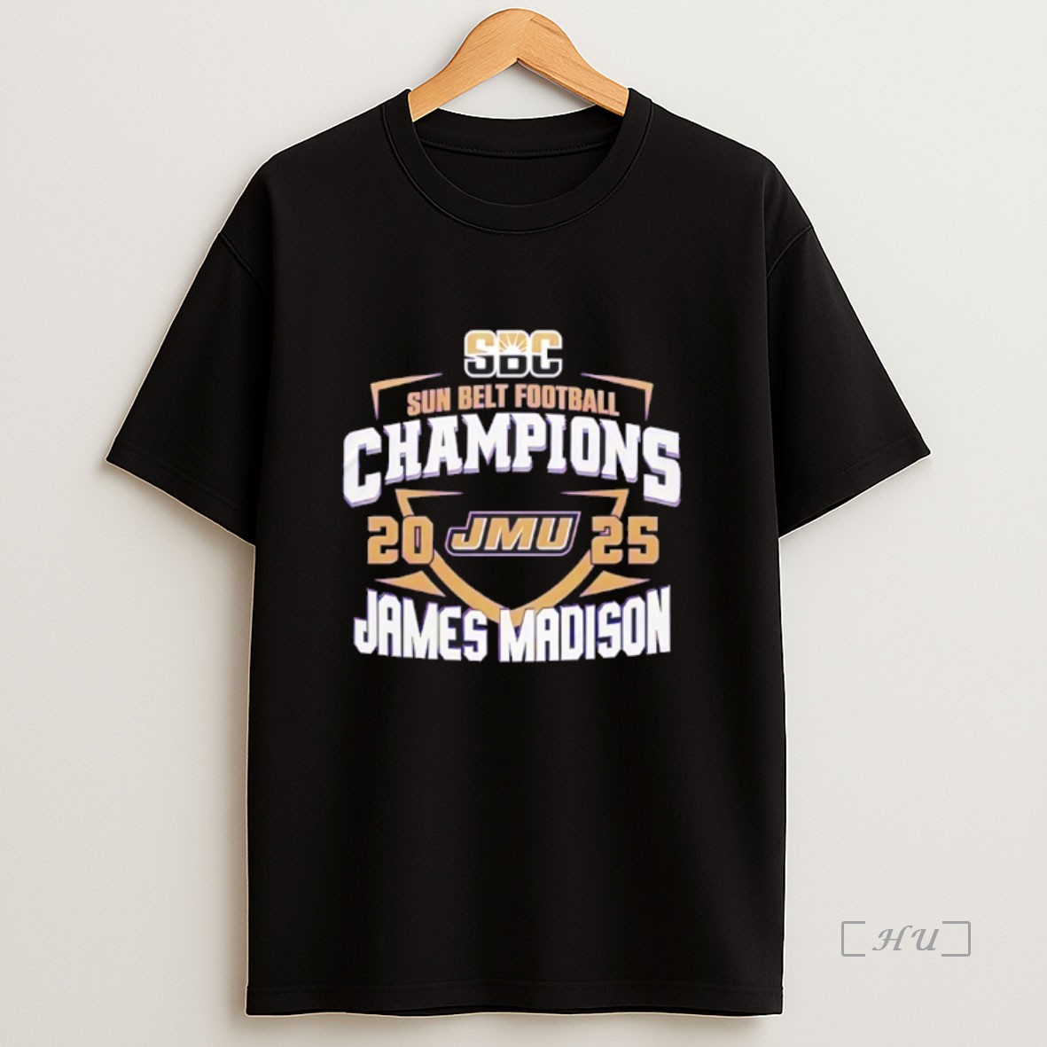Officials James Madison Dukes Sun Belt Champions 2025 Football Logo Premium Shirt Sweatshirt Tee