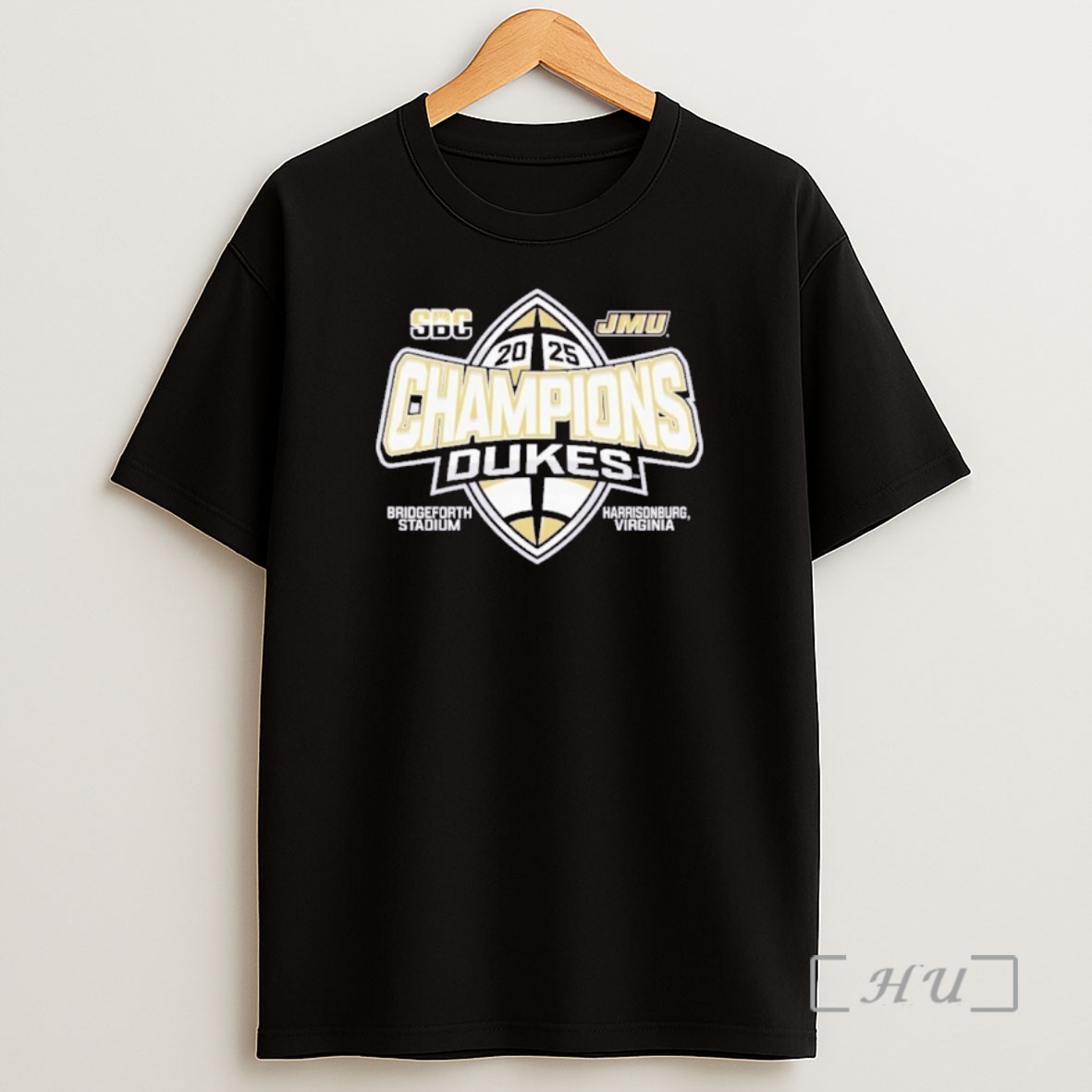 Officials James Madison Dukes Sun Belt Champions Bridgeforth Stadium Shirt Sweatshirt Tee