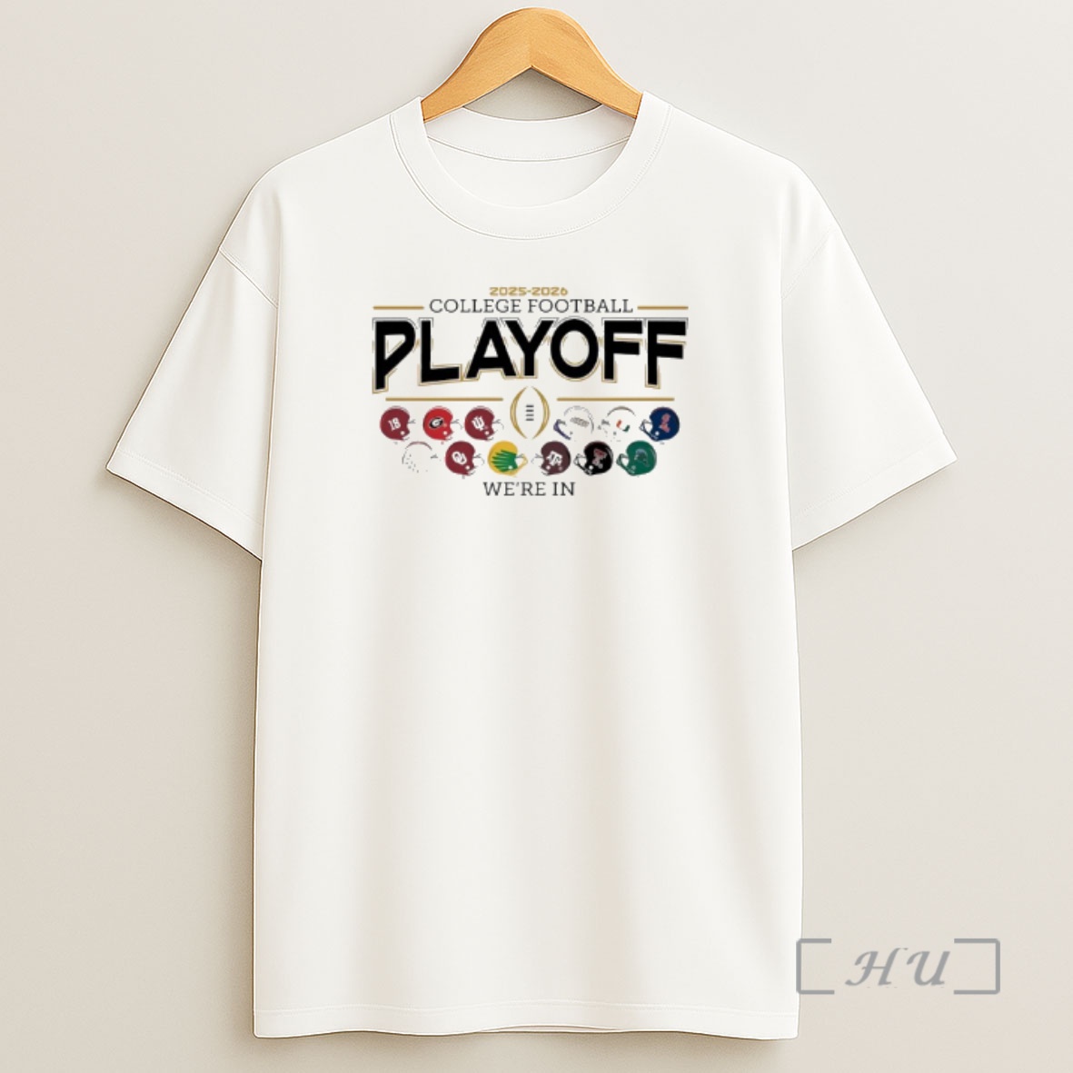 Officials James Madison University Dukes Football 2025 College Football Playoffs 12 Team Were In Shirt Sweatshirt Tee