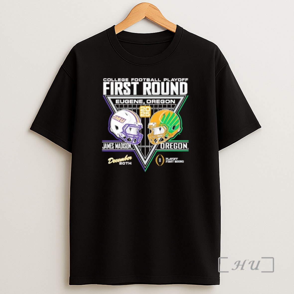 Officials James Madison University Dukes Football 2025 College Football Playoffs 1st Round Match Up Shirt Sweatshirt Tee