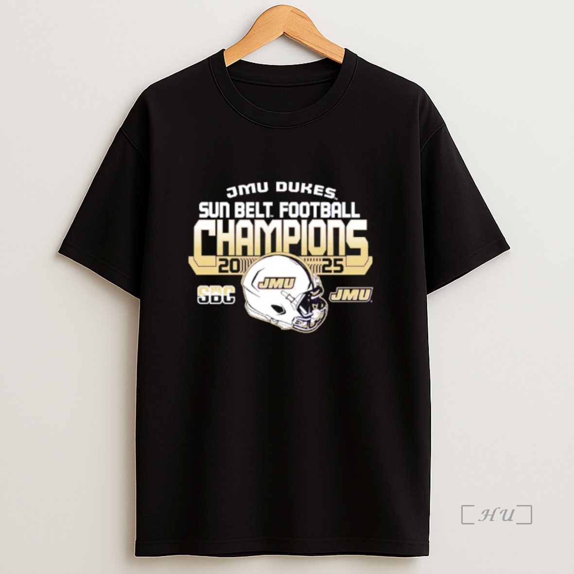 Officials James Madison University Dukes Sun Belt Football Champions 2025 Premium Shirt Sweatshirt Tee