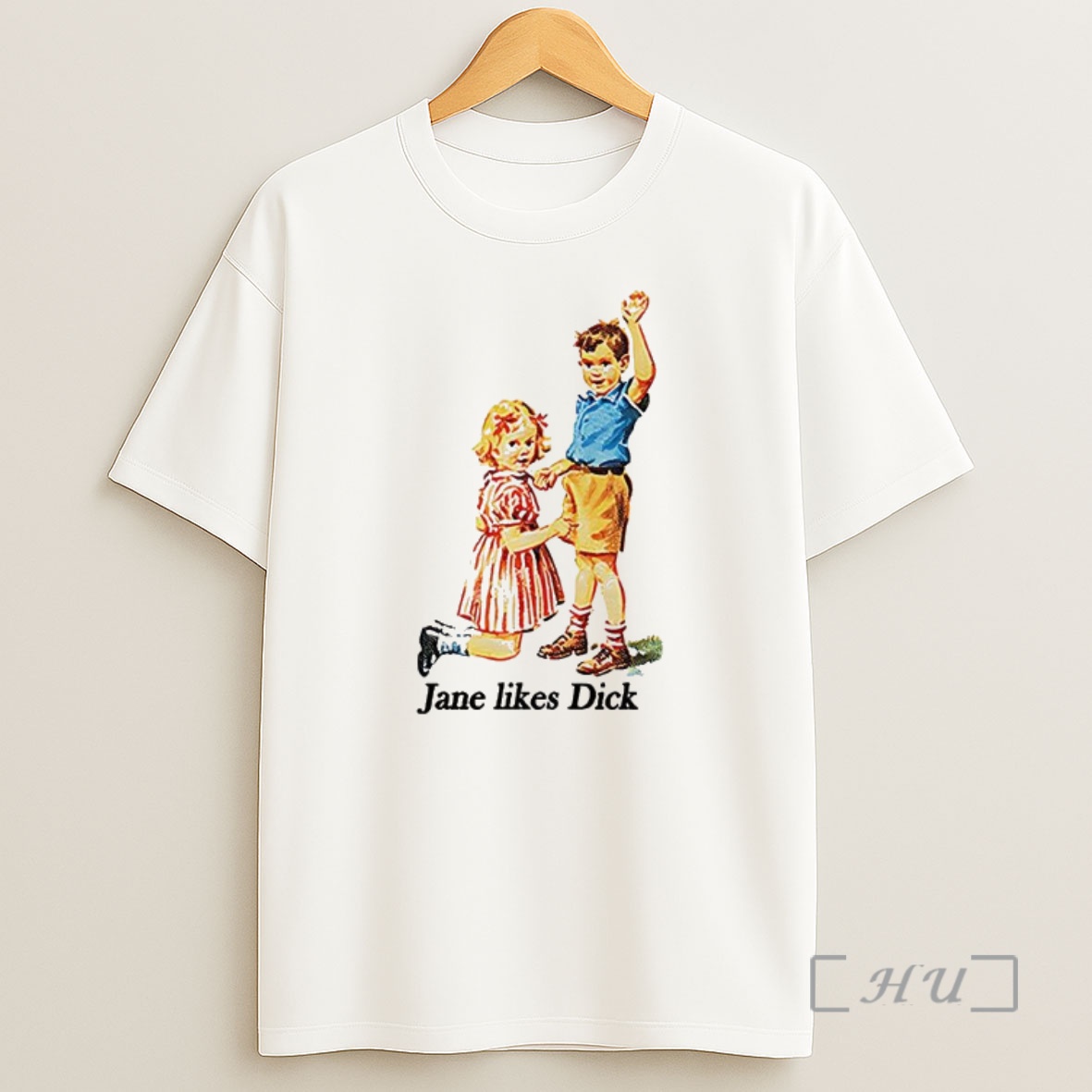 Officials Jane Likes Dick Scott Foresman Vintage Shirt Sweatshirt Tee