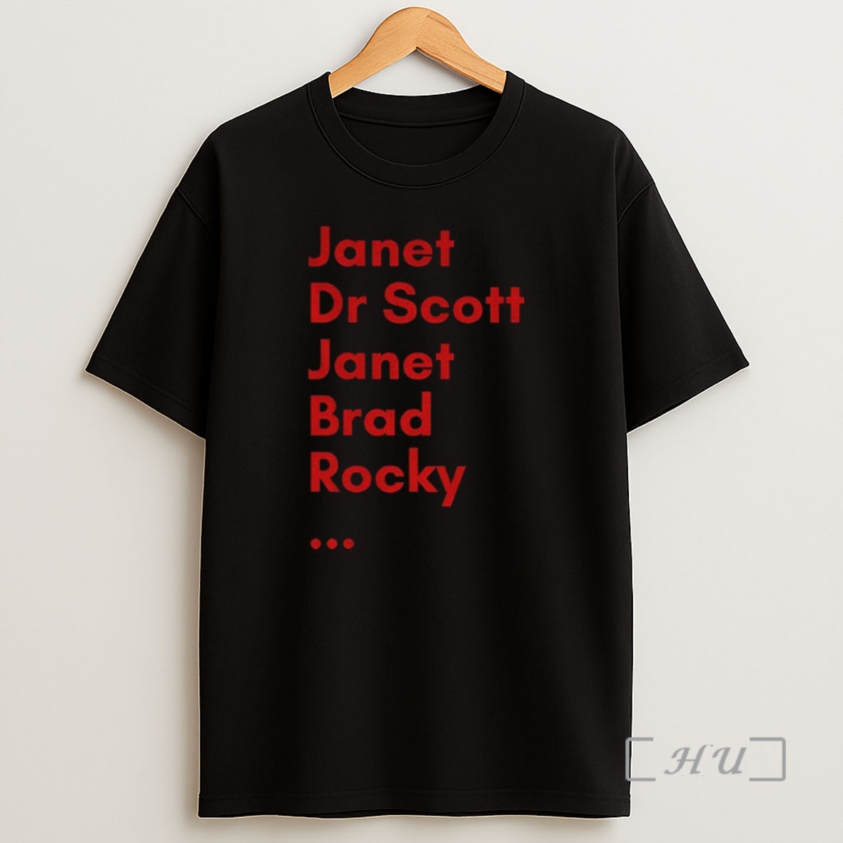 Officials Janet Dr Scott Janet Brad Rocky Rocky Horror Show Premium Shirt Sweatshirt Tee