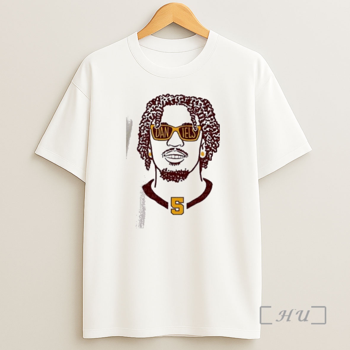 Officials Jayden Daniels Sunglasses Washington Commanders Premium Shirt Sweatshirt Tee