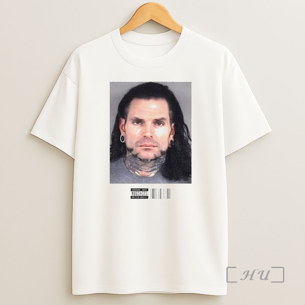 Officials Jeff Hardy Mugshot Y2k Wrestling Graphic Shirt Sweatshirt Tee