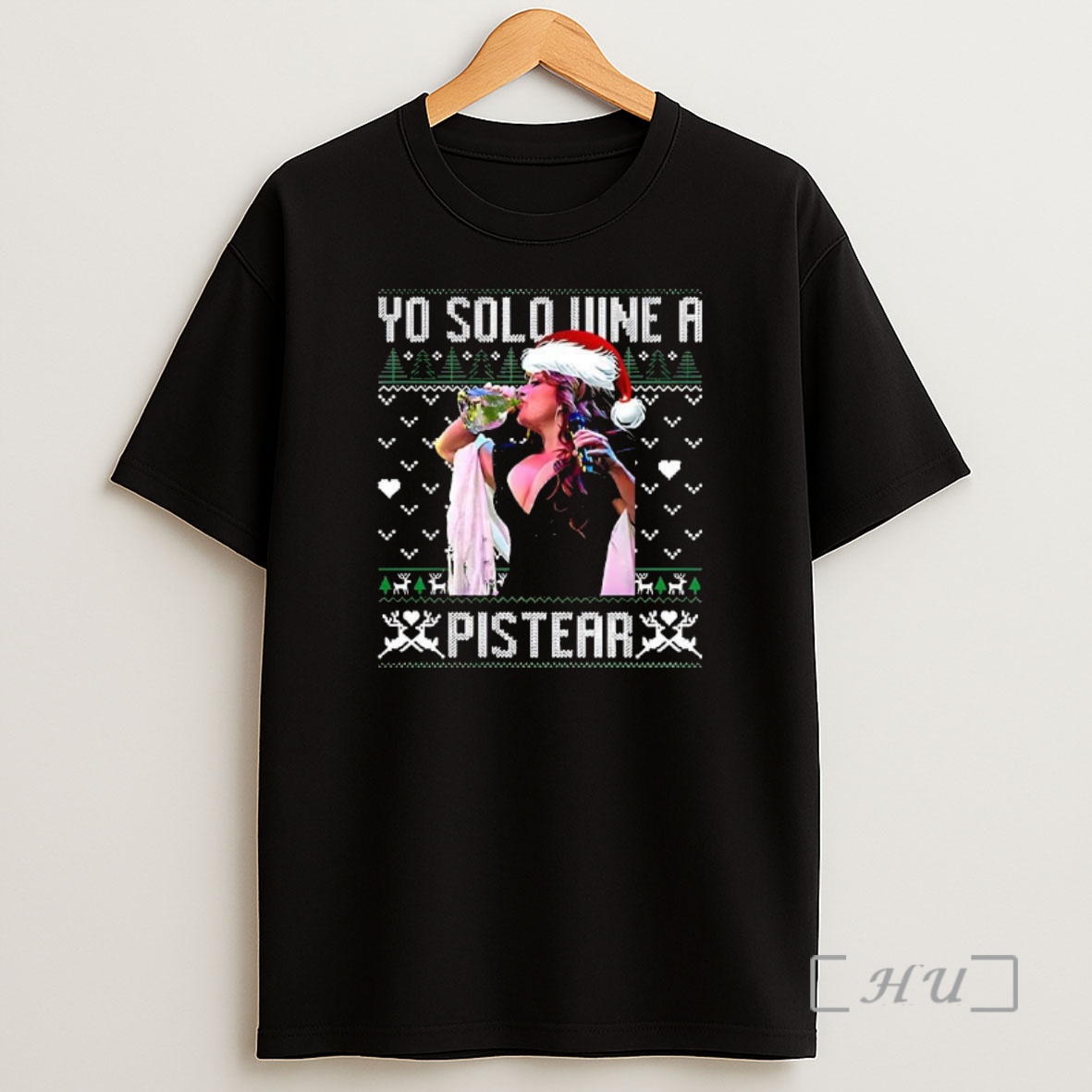 Officials Jenni Santa Hat Yo Solo Vine A Pistear Ugly Christmas Shirt Sweatshirt Tee