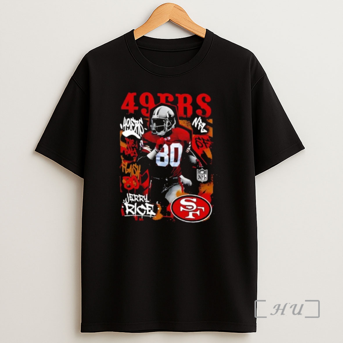 Officials Jerry Rice San Francisco 49ers Star Player Shirt Sweatshirt Tee