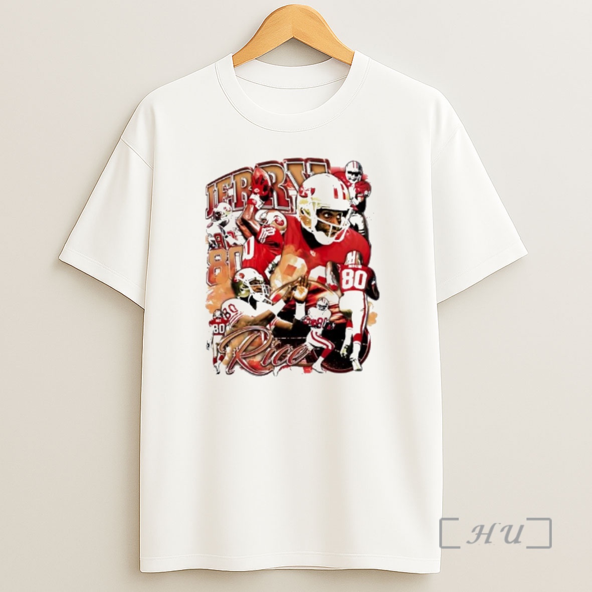 Officials Jerry Rice Picture Collage San Francisco 49ers Shirt Sweatshirt Tee