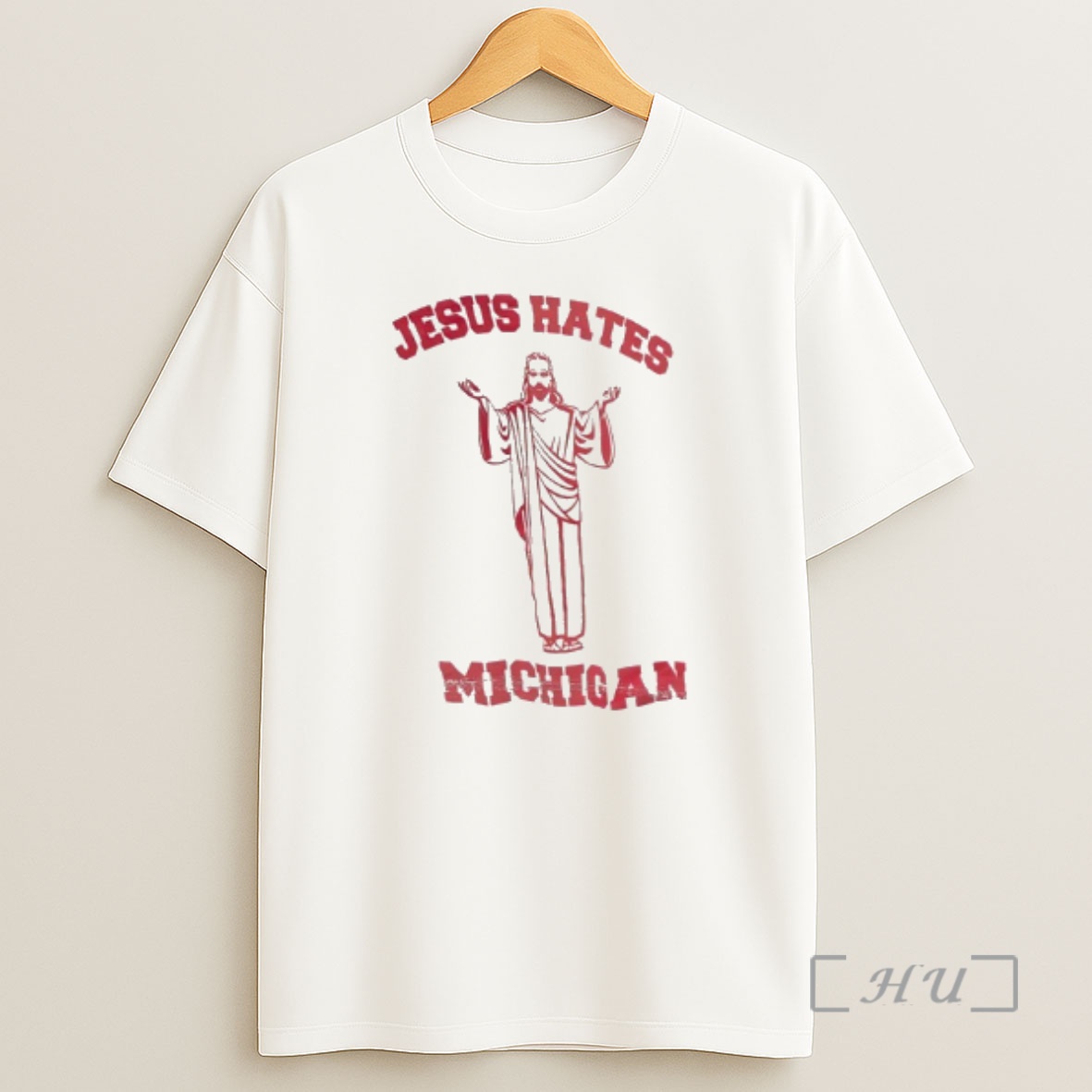Officials Jesus Hates Michigan Graphic Premium Shirt Sweatshirt Tee