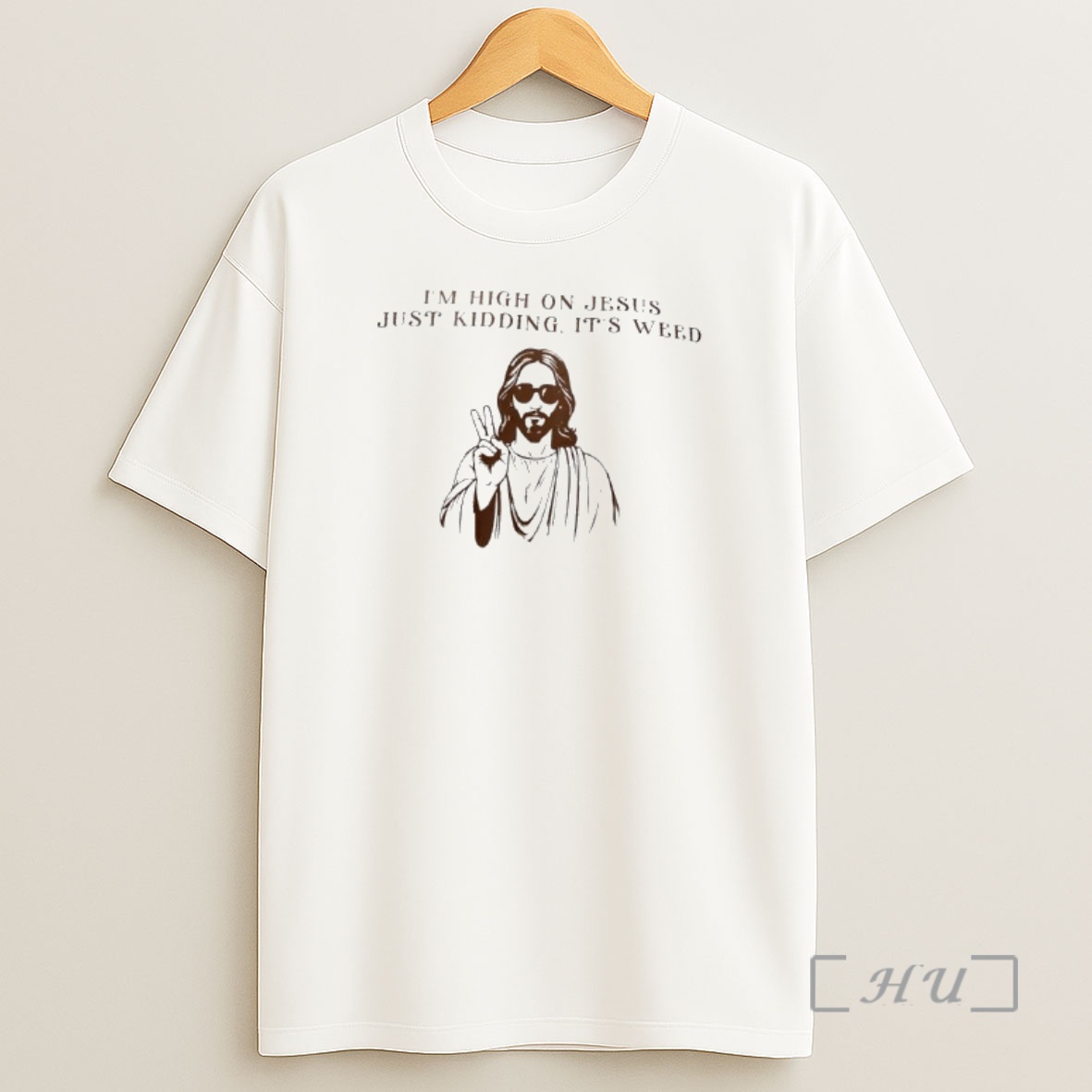 Officials Jesus Im High On Jesus Just Kidding Its Weed Shirt Sweatshirt Tee