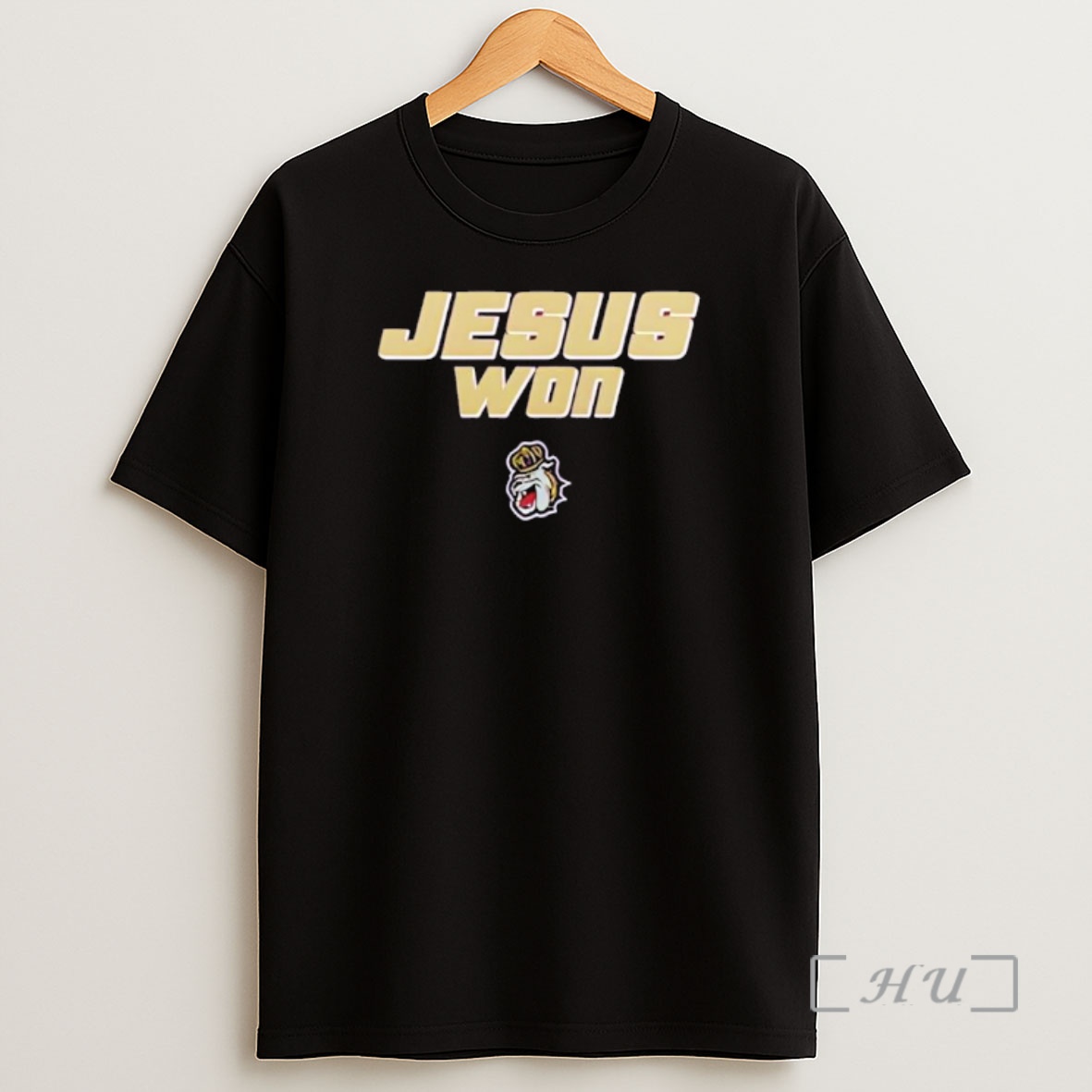 Officials Jesus Won Jmu Dukes Bulldog Logo Shirt Sweatshirt Tee