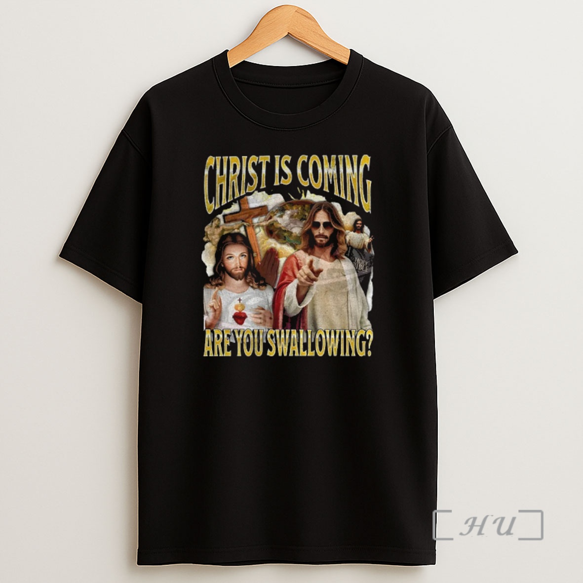 Officials Jesus Christ Is Coming Are You Swallowing Meme Shirt Sweatshirt Tee