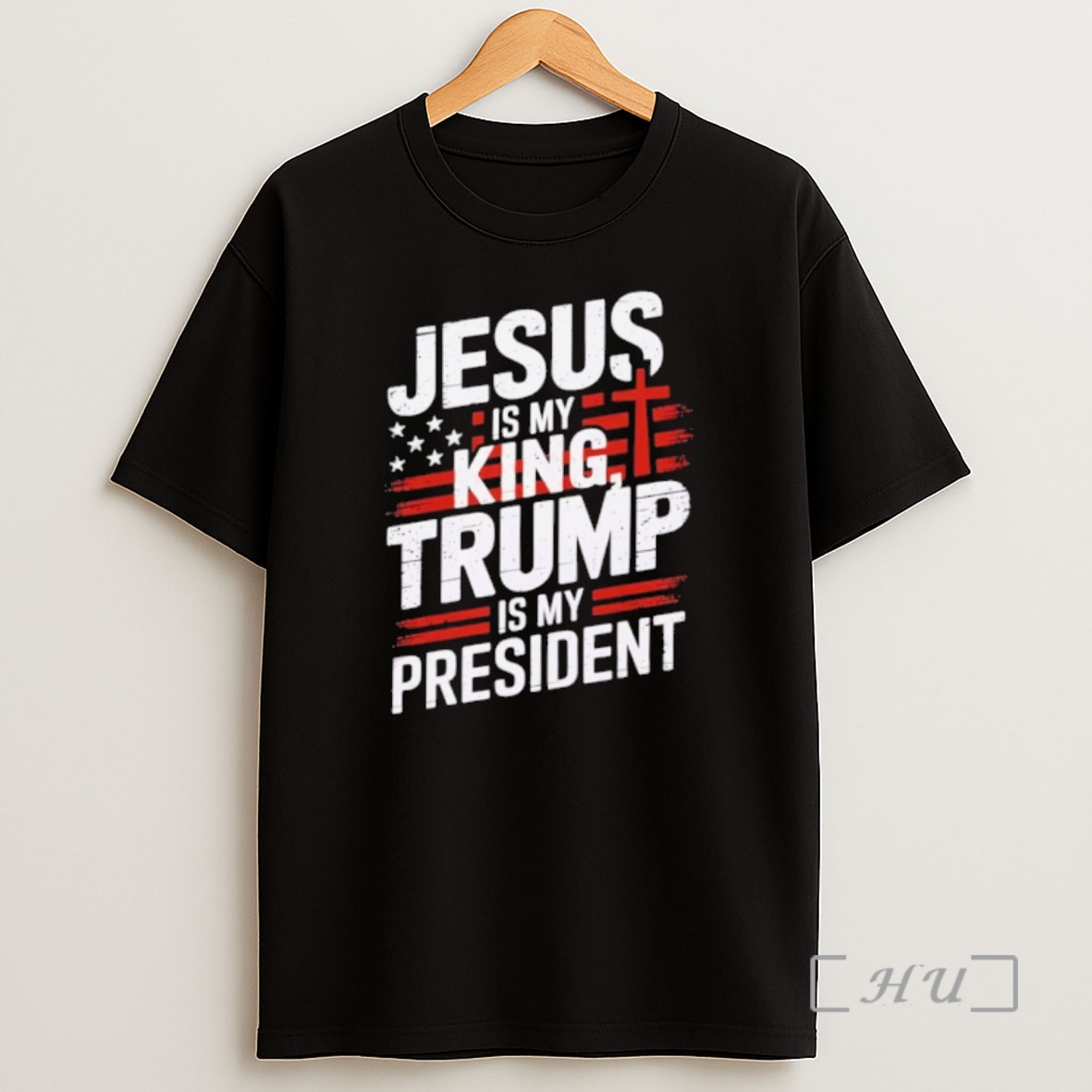 Officials Jesus Is My King Trump Is My President Shirt Sweatshirt Tee