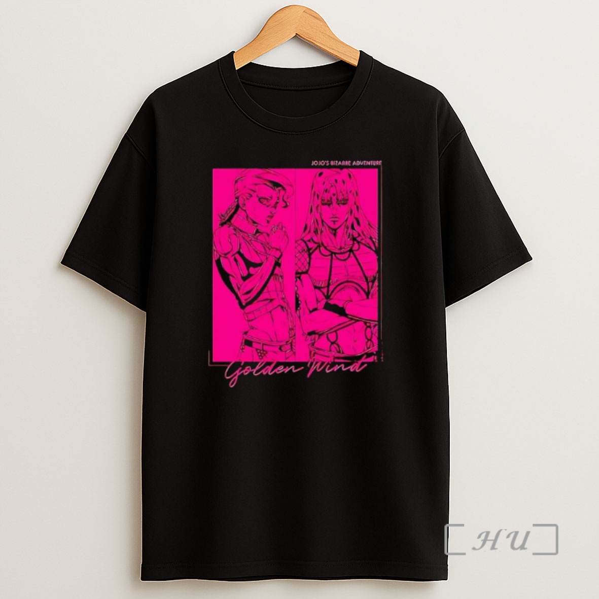 Officials Jojos Bizarre Adventure Golden Wind Diavolo And Doppio Manga Graphic Shirt Sweatshirt Tee
