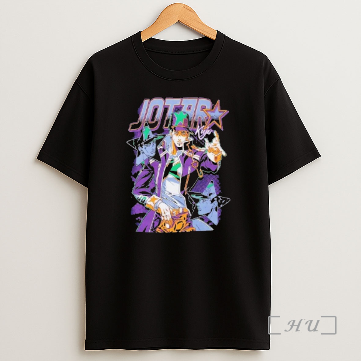 Officials Jojos Bizarre Adventure Jotaro Kujo Collage Shirt Sweatshirt Tee