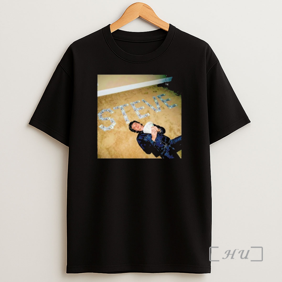 Officials Joe Keery Stranger Things Steve Stacks With Money Shirt Sweatshirt Tee