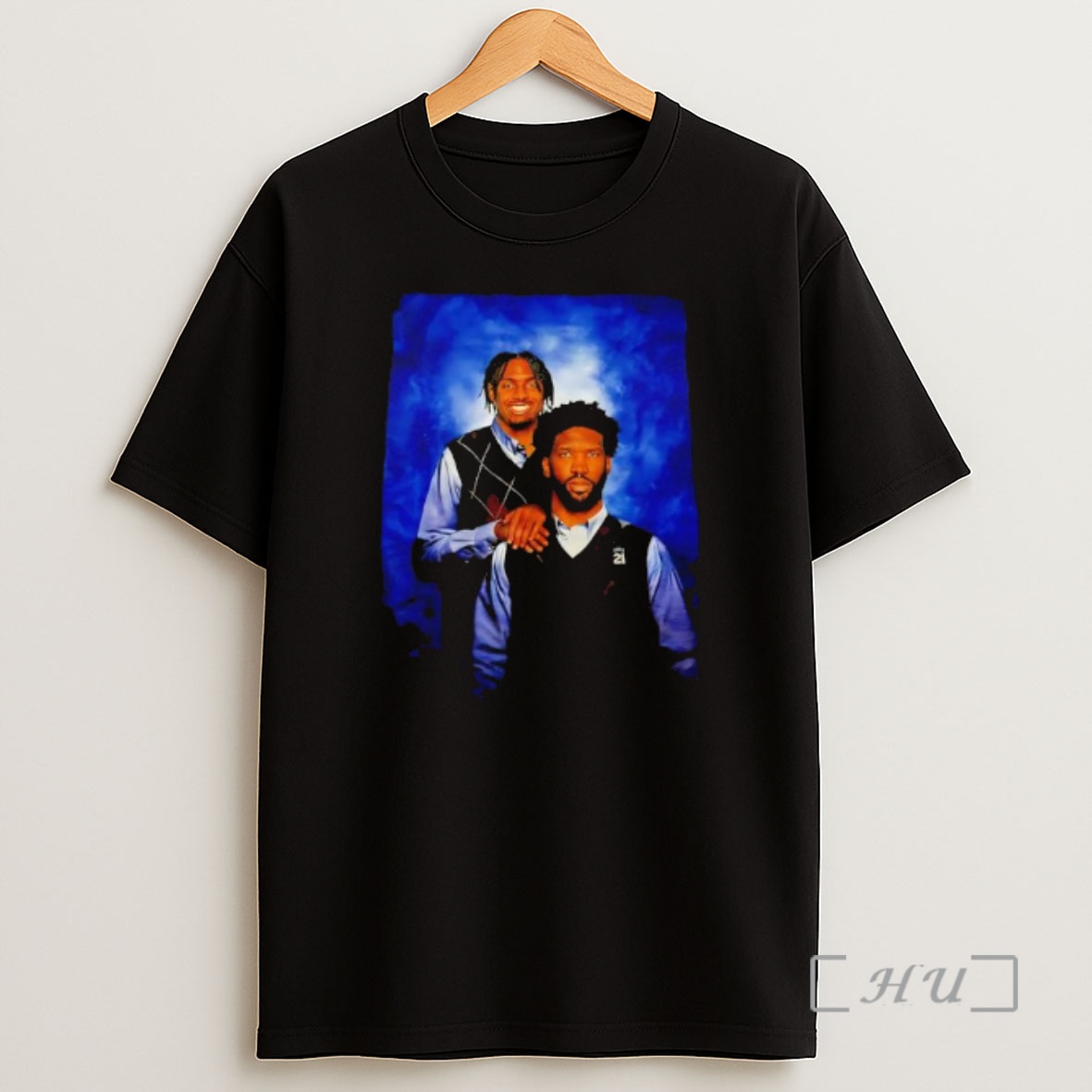 Officials Joel Embiid And Tyrese Maxey Brothers 76ers Graphic Shirt Sweatshirt Tee