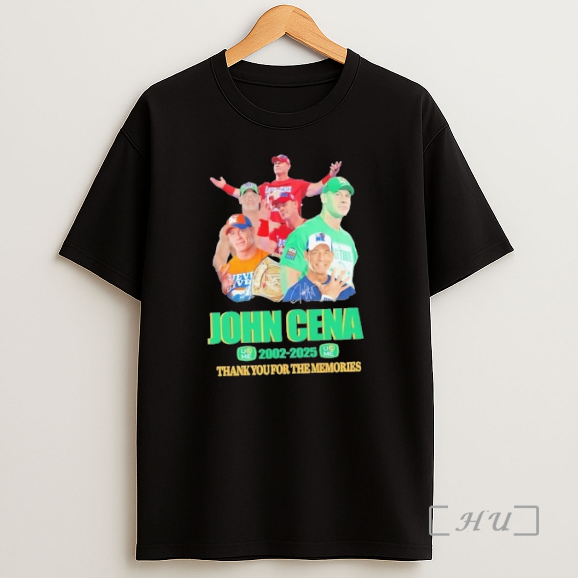 Officials John Cena 2002 2025 Thank You For The Memories Signature Shirt Sweatshirt Tee