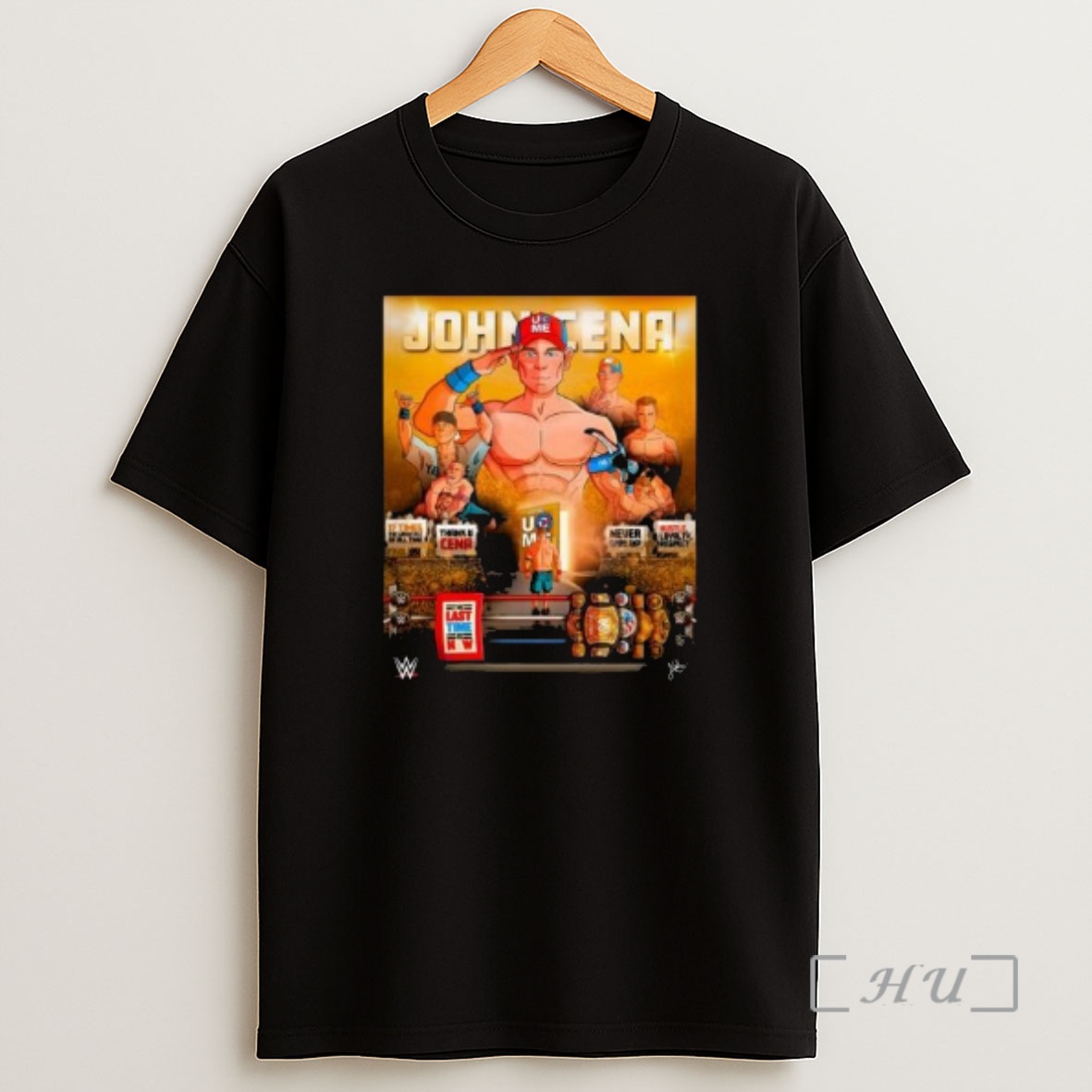 Officials John Cena December 13 2025 Wwe Saturday Nights Main Event The Last Time Is Now Circle Black Shirt Sweatshirt Tee
