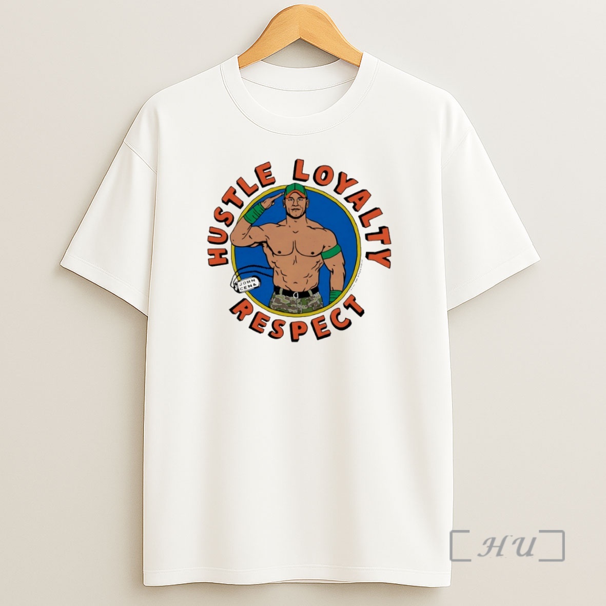 Officials John Cena Hustle Loyalty Respect Circle Shirt Sweatshirt Tee