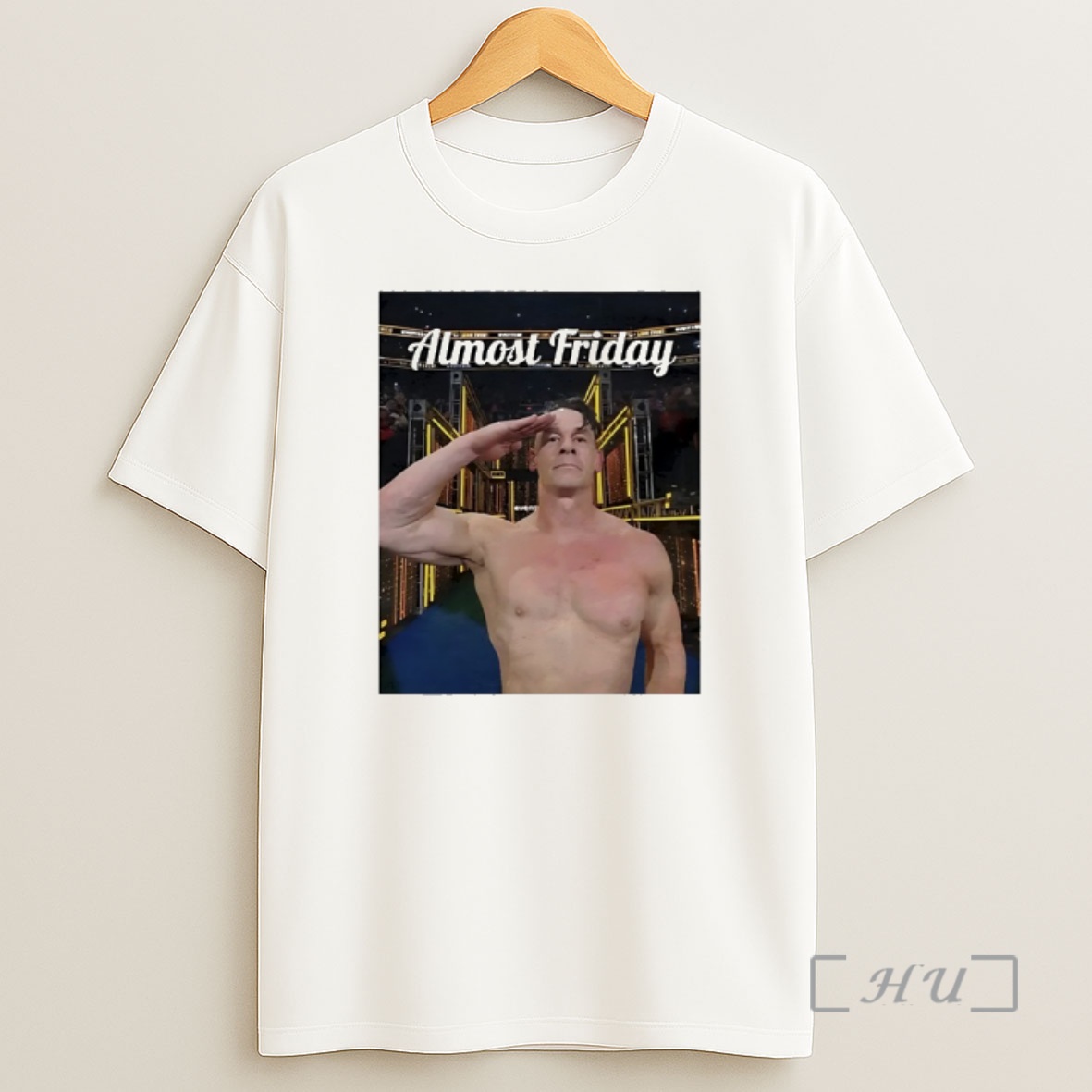 Officials John Cena Salute Almost Friday Photo Shirt Sweatshirt Tee