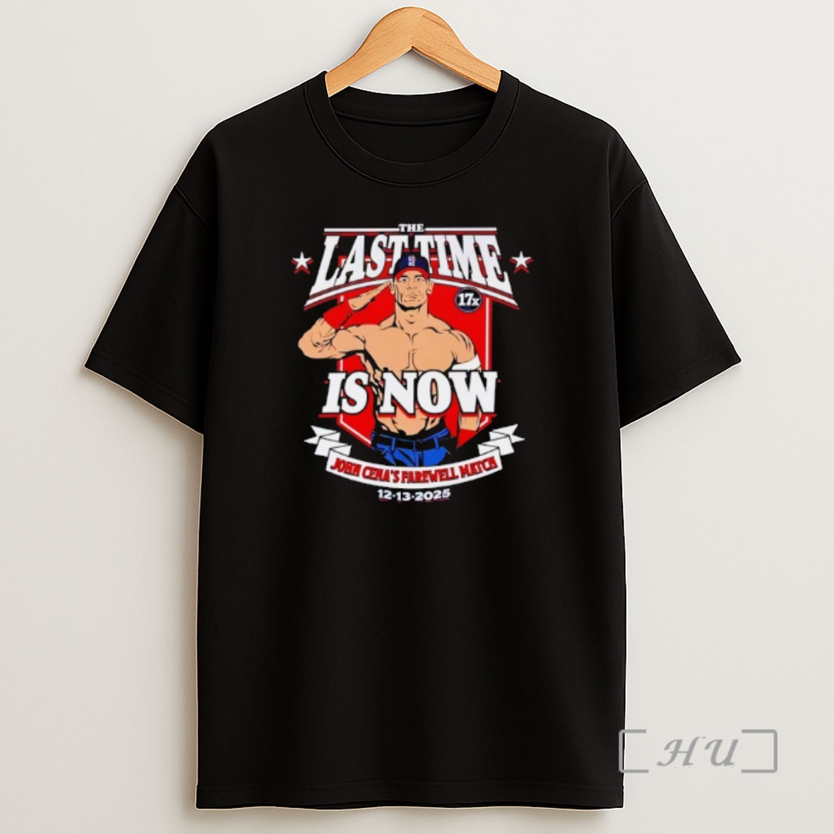 Officials John Cena The Last Time Is Now Farewell Match In Washington Dc Dec 13 2025 Shirt Sweatshirt Tee