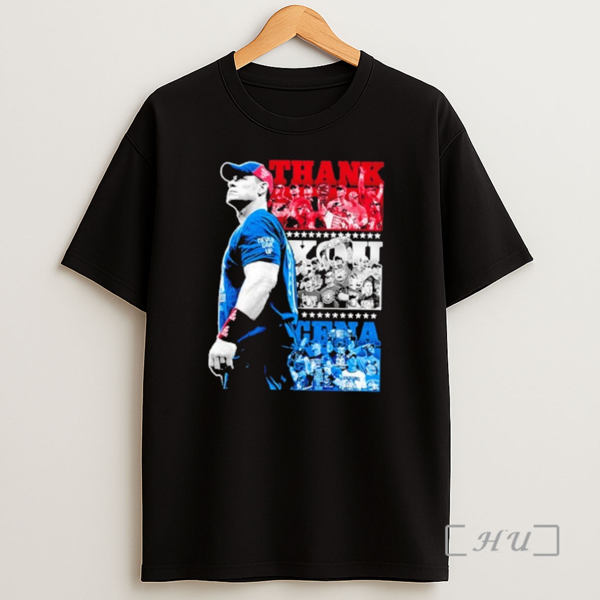 Officials John Cena Wwe Thank You Cena Red White And Blue Shirt Sweatshirt Tee