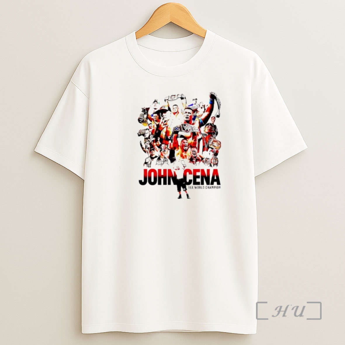 Officials John Cena Wrestlemania 17th Championship Shirt Sweatshirt Tee