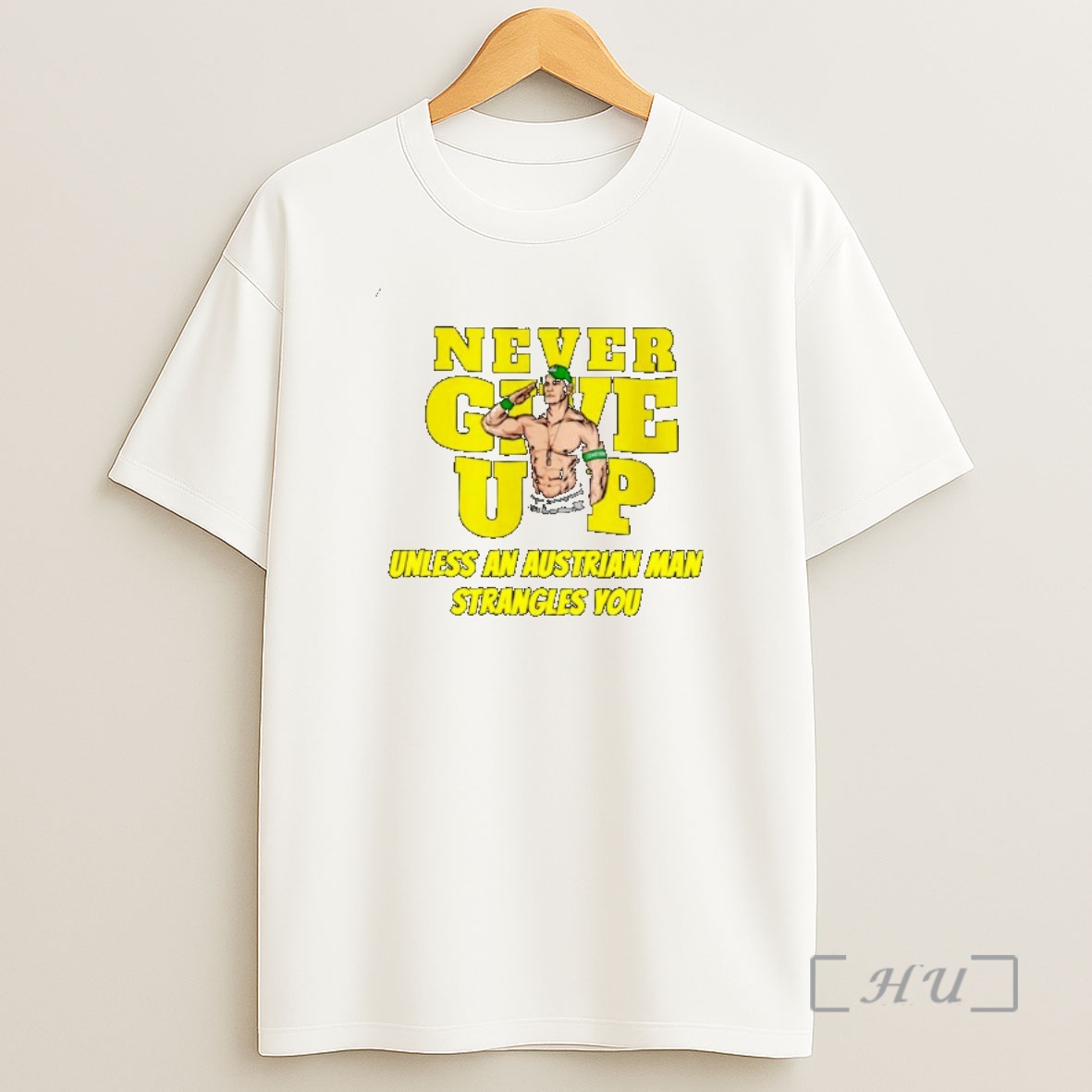Officials John Cena Never Give Up Unless An Austrian Man Strangles You Ornaments Shirt Sweatshirt Tee