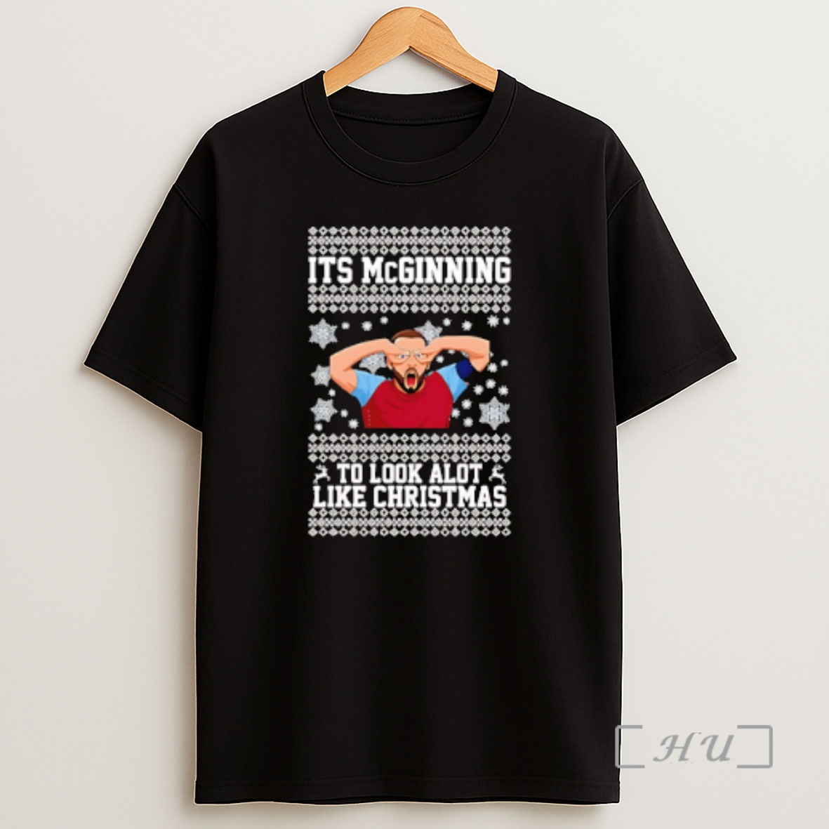 Officials John Mcginn Its Mcginning To Look A Lot Like Christmas Ugly Premium Shirt Sweatshirt Tee