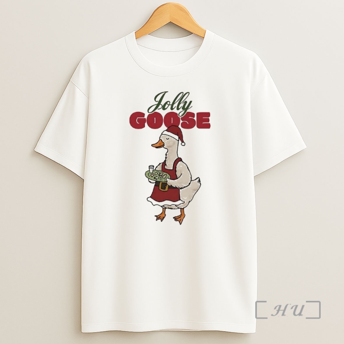 Officials Jolly Goose Santa Claus Costume Christmas Premium Shirt Sweatshirt Tee