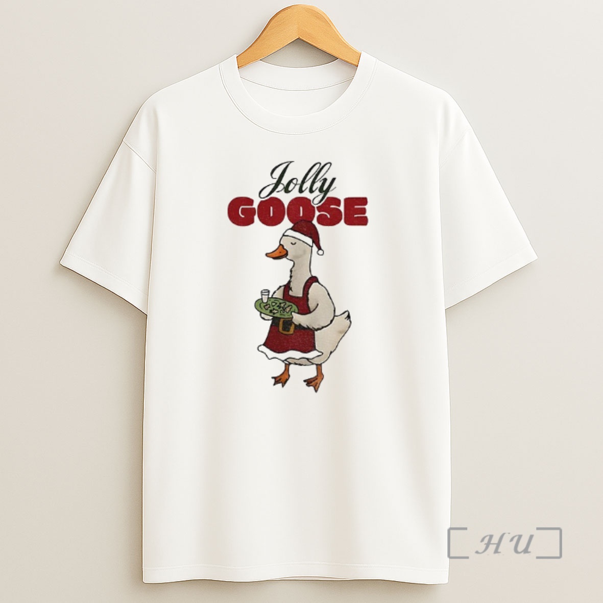 Officials Jolly Goose Santa Hat Merry Christmas Premium Shirt Sweatshirt Tee