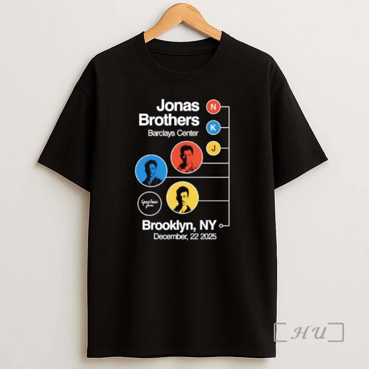 Officials Jonas Brothers Barclays Center N K J Greetings From Brooklyn Ny Shirt Sweatshirt Tee