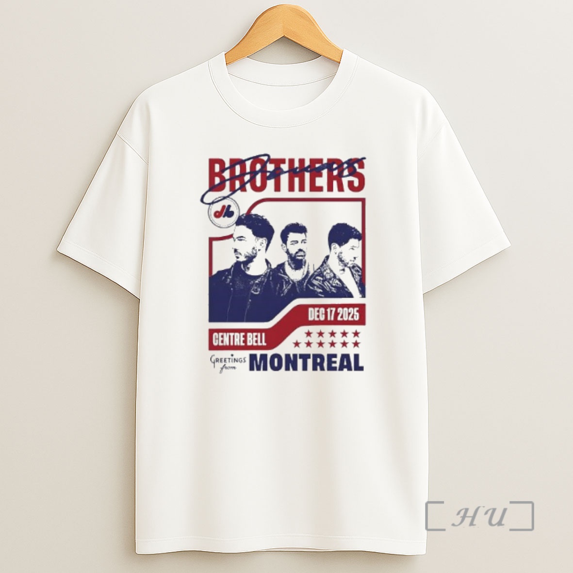 Officials Jonas Brothers Greetings From Your Hometown Montreal Dec 17th 2025 Shirt Sweatshirt Tee