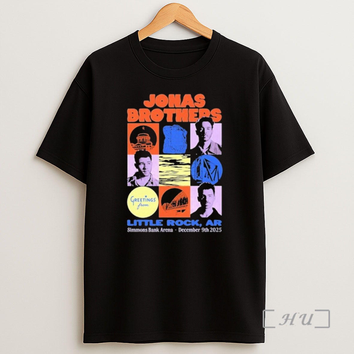 Officials Jonas Brothers Little Rock Ar Dec 9 2025 Event Shirt Sweatshirt Tee