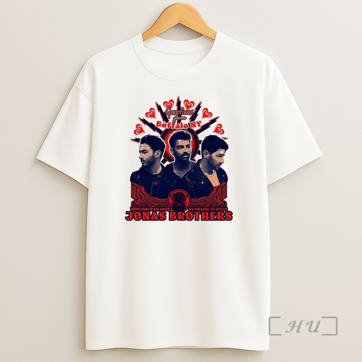 Officials Jonas Greetings From Your Hometown Buffalo Ny Keybank Center 2025 Shirt Sweatshirt Tee