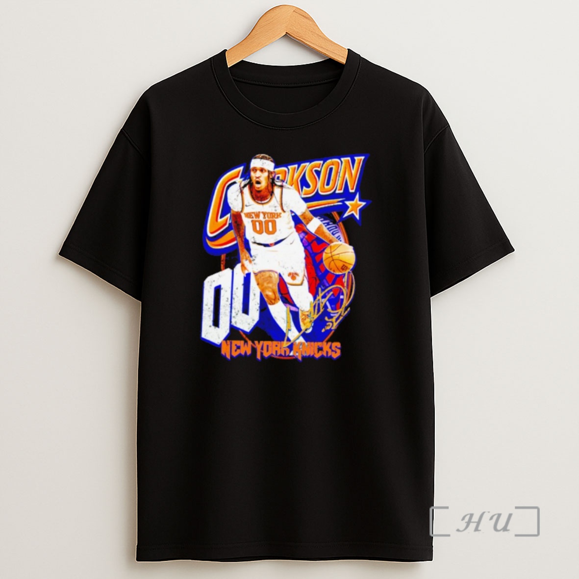 Officials Jordan Clarkson 00 New York Knicks Nba Graphic Shirt Sweatshirt Tee