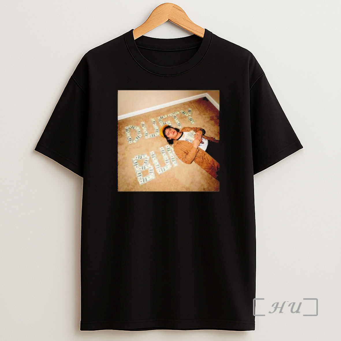 Officials Joseph Quinn Stranger Things Dusty Bun Stacks With Money Shirt Sweatshirt Tee