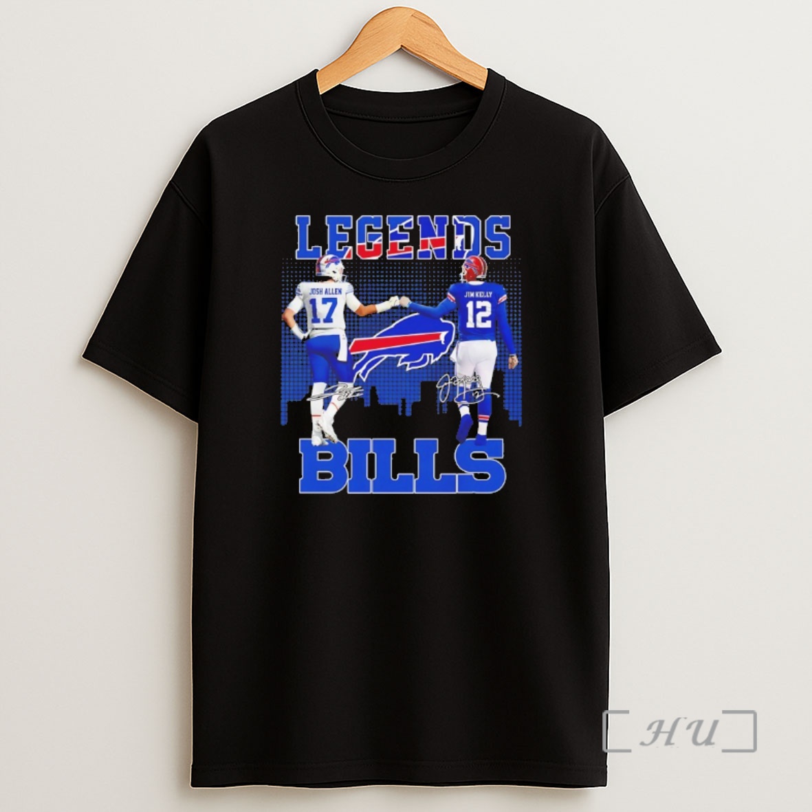 Officials Josh Allen And Jim Kelly Buffalo Bills Legends Shirt Sweatshirt Tee