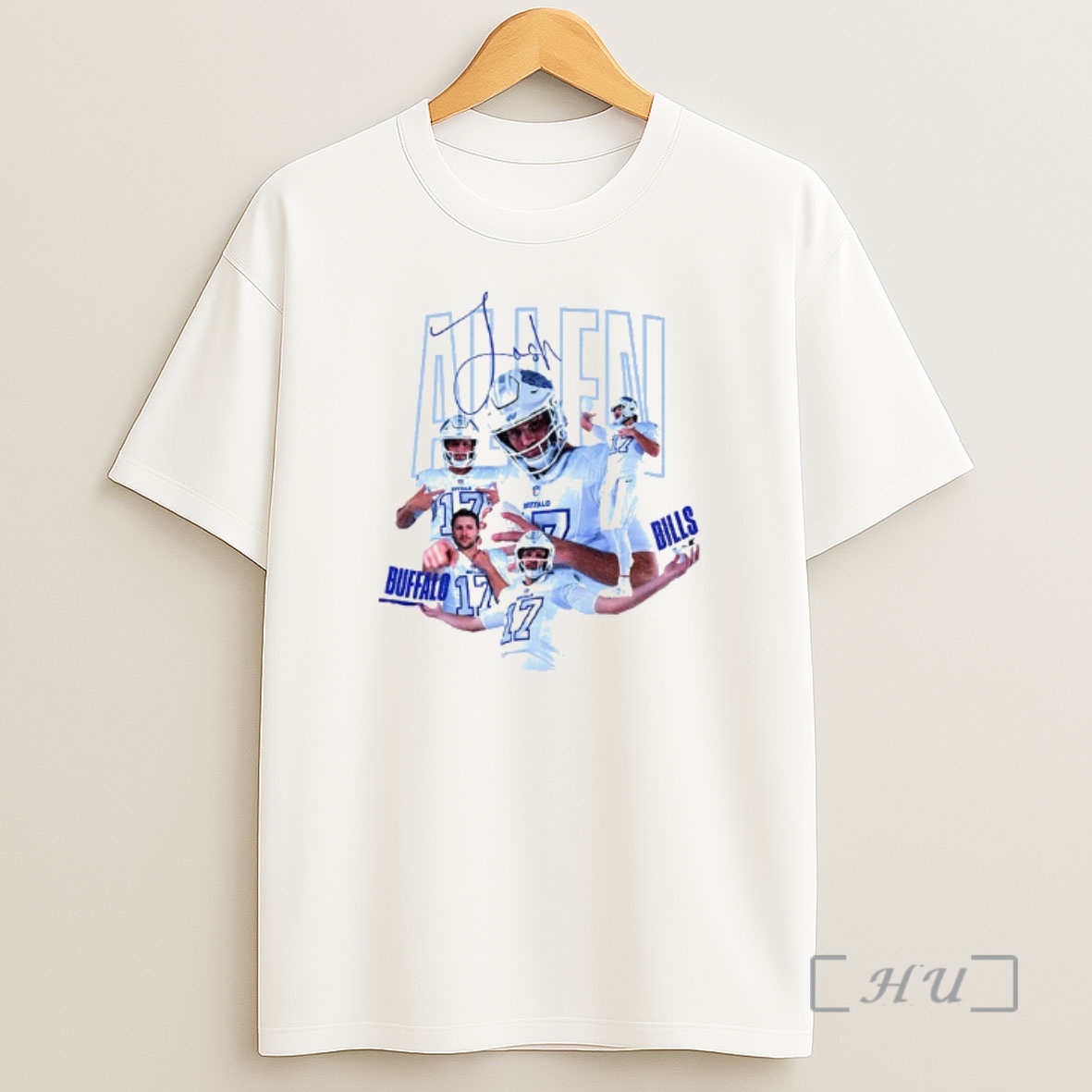 Officials Josh Allen Buffalo Bills Football Nfl Signature Graphic Shirt Sweatshirt Tee