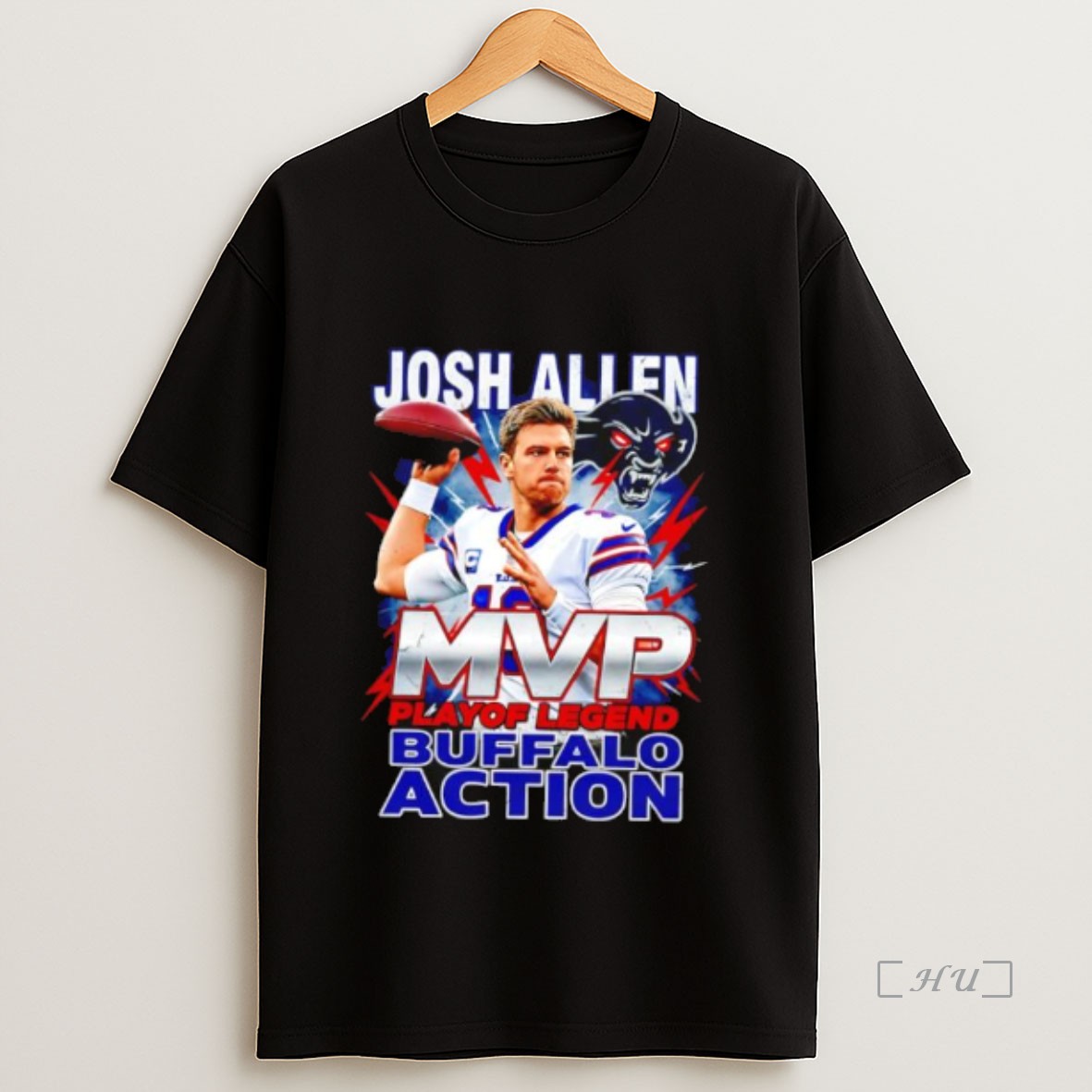 Officials Josh Allen Mvp Action Buffalo Playoff Legend Shirt Sweatshirt Tee