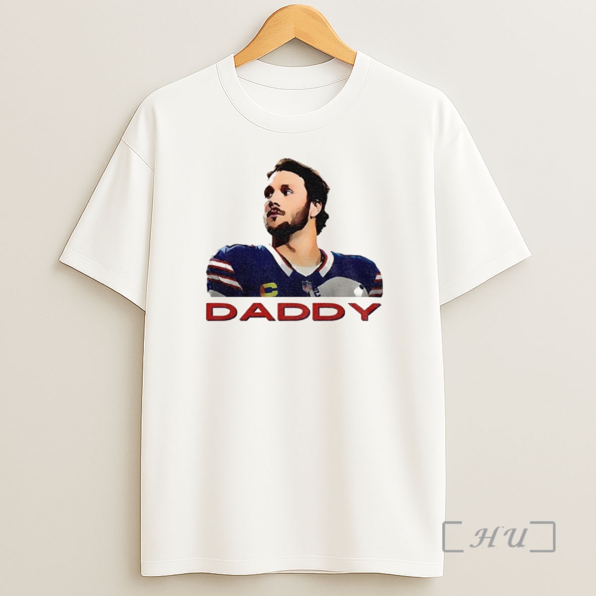 Officials Josh Allen Is Daddy Buffalo Bills Quarterback Portrait Bills Mafia Game Day Premium Shirt Sweatshirt Tee