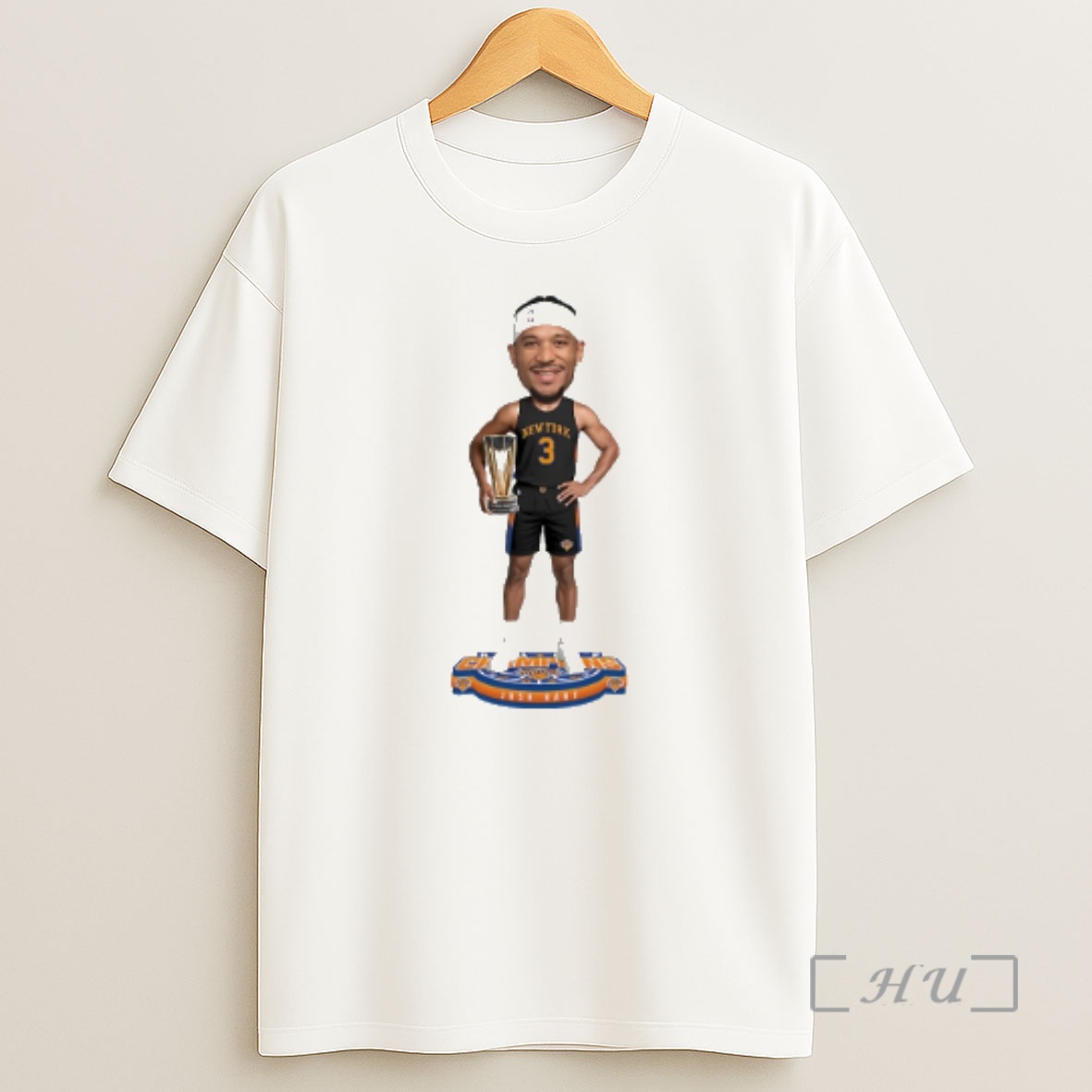 Officials Josh Hart New York Knicks Nba Cup Champions Caricature Shirt Sweatshirt Tee